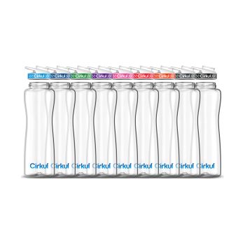 42oz. Plastic Bottle & Comfort Grip Lid