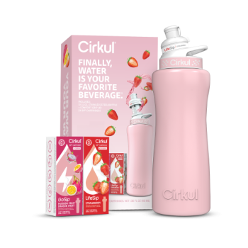 32oz. Blush Pink Stainless Steel Bottle Starter Kit