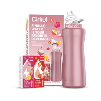 32oz. Rose Gold Stainless Steel Bottle Starter Kit
