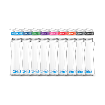 22oz. Plastic Bottle & Comfort Grip Lid